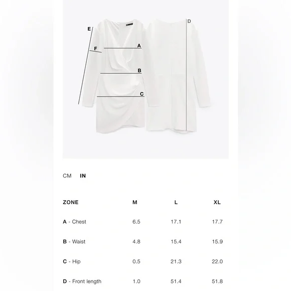 Zara Black and White Midi Dress - Picture 9 of 11